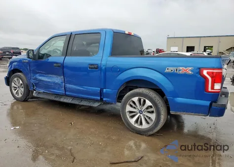 2017 Ford F150 Supercrew из США, поврежденный, VIN 1FTEW1CP8HKD16751